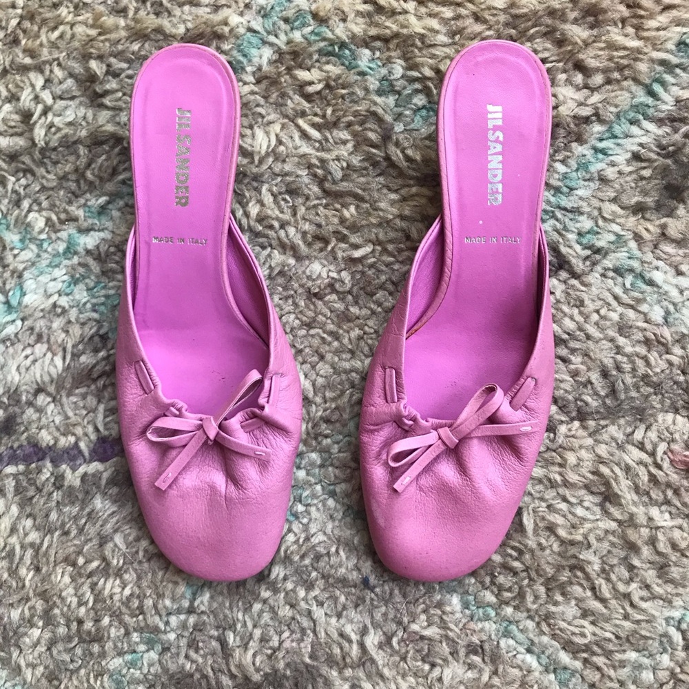 Incredible 90s vintage Jil Sander kitten heels